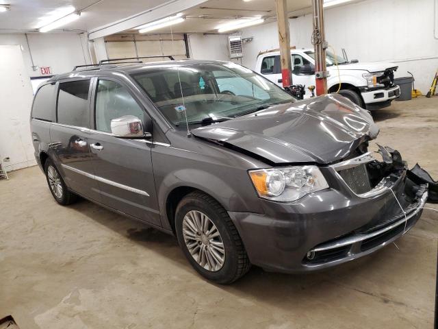 2C4RC1CG2GR305142 - 2016 CHRYSLER TOWN & COU TOURING L GRAY photo 4