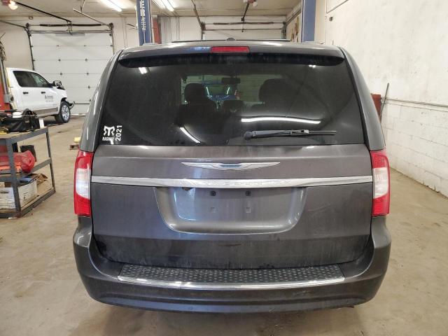 2C4RC1CG2GR305142 - 2016 CHRYSLER TOWN & COU TOURING L GRAY photo 6