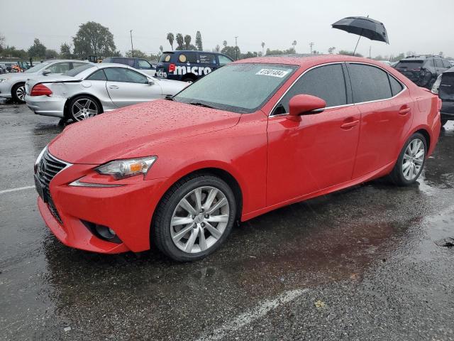 JTHBA1D27G5020314 - 2016 LEXUS IS 200T RED photo 1