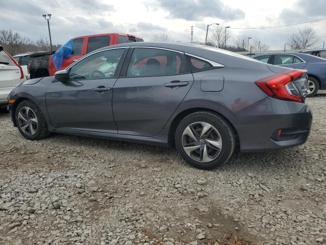 19XFC2F64KE018116 - 2019 HONDA CIVIC LX GRAY photo 2