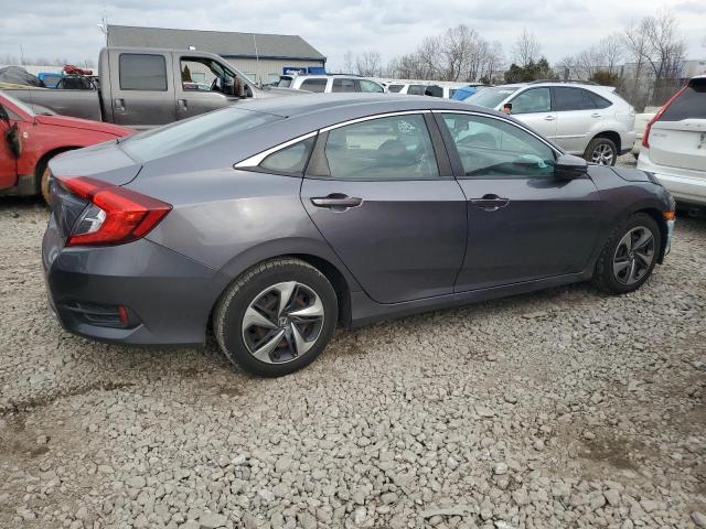 19XFC2F64KE018116 - 2019 HONDA CIVIC LX GRAY photo 3