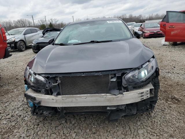 19XFC2F64KE018116 - 2019 HONDA CIVIC LX GRAY photo 5