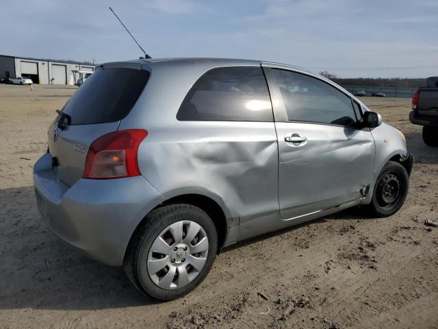 JTDJT923485146066 - 2008 TOYOTA YARIS SILVER photo 3