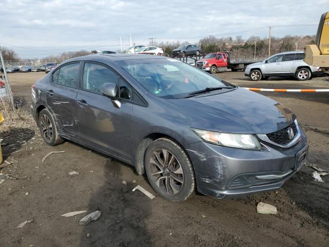 19XFB2F81DE202307 - 2013 HONDA CIVIC EX GRAY photo 4