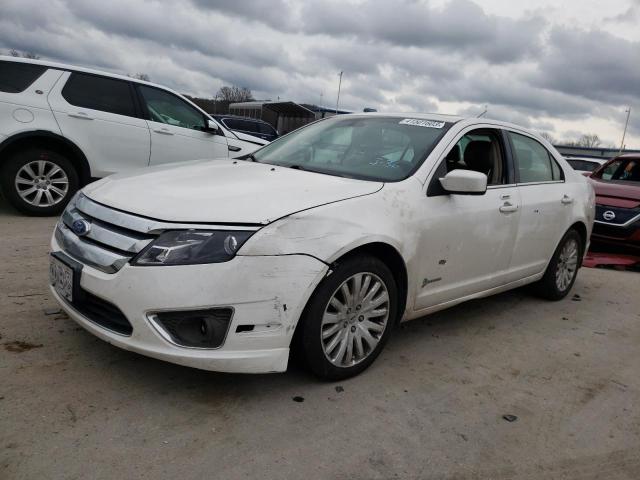 3FADP0L37BR289373 - 2011 FORD FUSION HYBRID WHITE photo 1