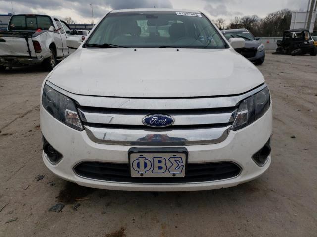 3FADP0L37BR289373 - 2011 FORD FUSION HYBRID WHITE photo 5