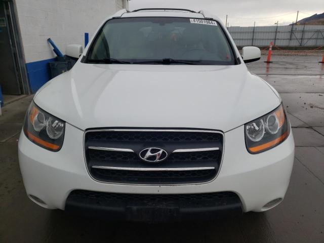 5NMSH73E68H197799 - 2008 HYUNDAI SANTA FE SE WHITE photo 5