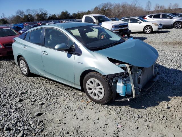 JTDKARFU9K3089945 - 2019 TOYOTA PRIUS TURQUOISE photo 4