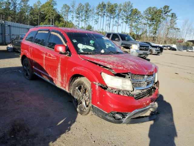 3C4PDDGG5JT450017 - 2018 DODGE JOURNEY CROSSROAD RED photo 4