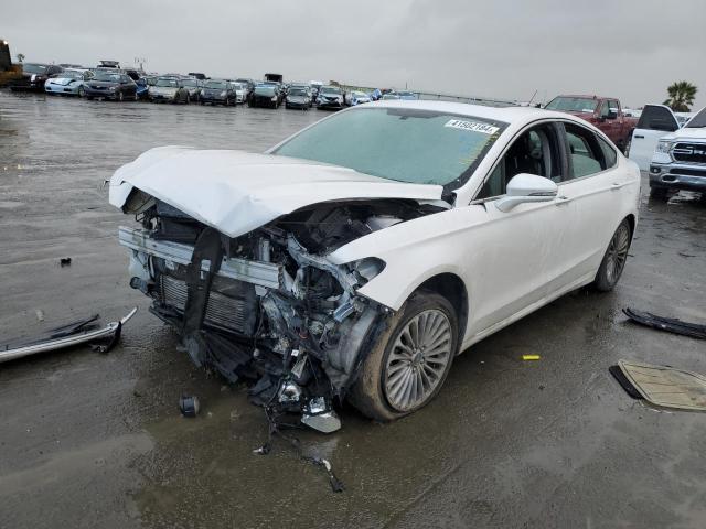 3FA6P0K95GR308752 - 2016 FORD FUSION TITANIUM WHITE photo 1