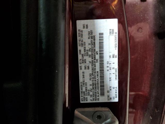 5LMTJ3DH5HUL14638 - 2017 LINCOLN MKC RESERVE მუქწითელი ფოტო 13