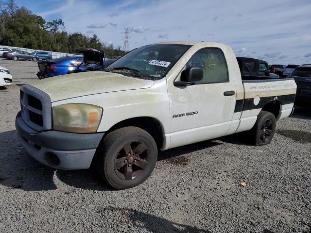 1D7HA16K66J157541 - 2006 DODGE RAM 1500 ST WHITE photo 1