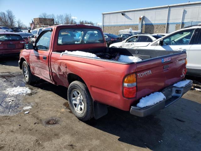 5TENL42N22Z018516 - 2002 TOYOTA TACOMA RED photo 2