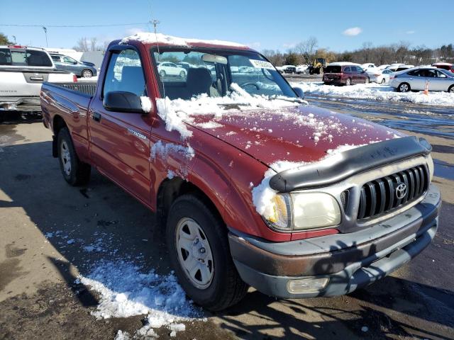 5TENL42N22Z018516 - 2002 TOYOTA TACOMA RED photo 4