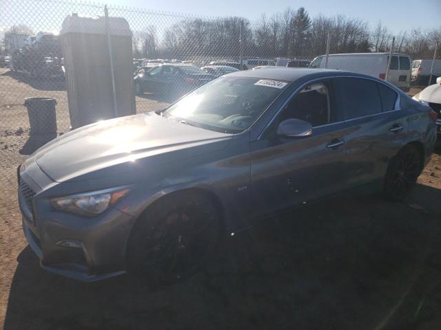 JN1EV7AR6JM443361 - 2018 INFINITI Q50 LUXE GRAY photo 1