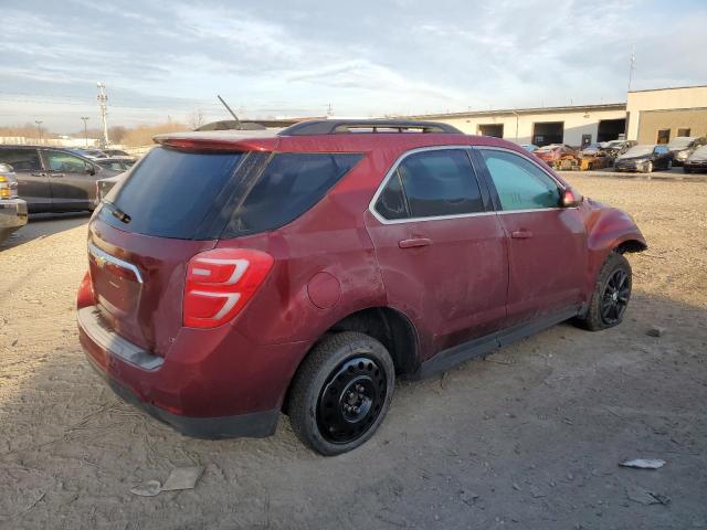 2GNALCEK7H1607513 - 2017 CHEVROLET EQUINOX LT BURGUNDY photo 3