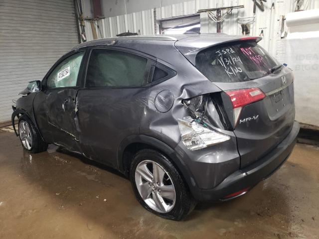 3CZRU6H55KM732178 - 2019 HONDA HR-V EX GRAY photo 2