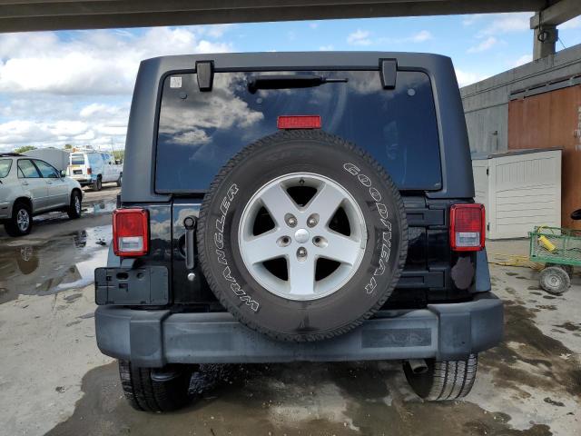 1C4BJWDG0GL228489 - 2016 JEEP WRANGLER U SPORT BLACK photo 6