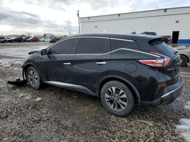 5N1AZ2MH3FN265816 - 2015 NISSAN MURANO S BLACK photo 2