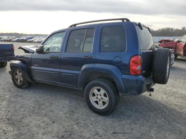 1J4GK58K54W114598 - 2004 JEEP LIBERTY LIMITED BLUE photo 2