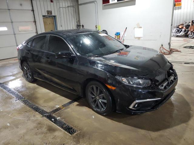 JHMFC1F7XKX005520 - 2019 HONDA CIVIC EXL შავი ფოტო 4