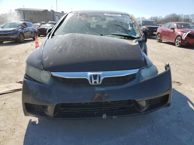 19XFA1F5XAE040563 - 2010 HONDA CIVIC LX BLACK photo 5