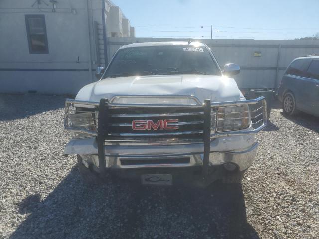 3GTP2VE76CG195503 - 2012 GMC SIERRA K1500 SLE WHITE photo 5