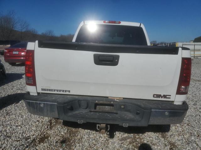 3GTP2VE76CG195503 - 2012 GMC SIERRA K1500 SLE WHITE photo 6