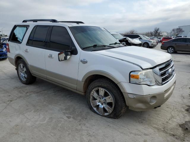 1FMJU1J59AEA17629 - 2010 FORD EXPEDITION EDDIE BAUER WHITE photo 4