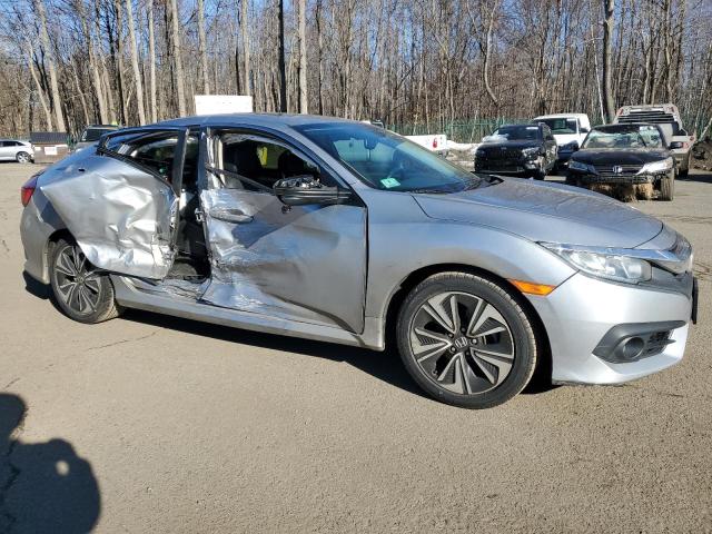 19XFC1F74HE200412 - 2017 HONDA CIVIC EXL ვერცხლისფერი ფოტო 4