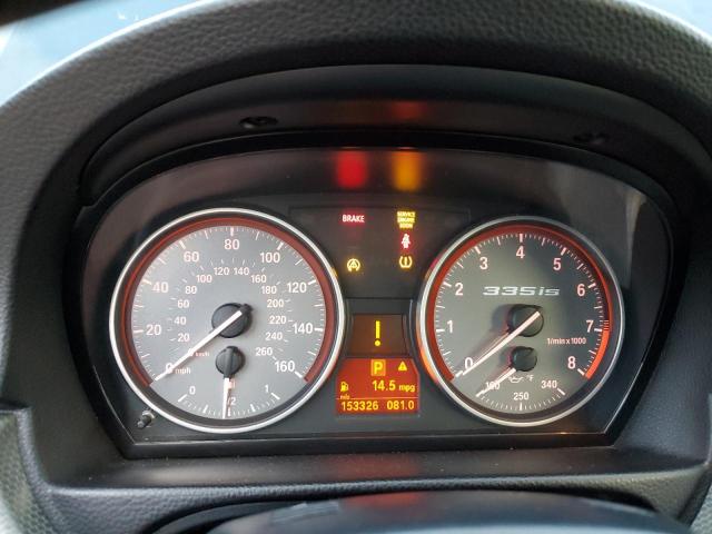 WBADX1C57BE570221 - 2011 BMW 335 IS BLACK photo 9