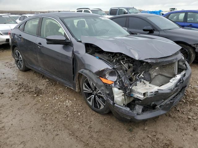 JHMFC1F36JX041555 - 2018 HONDA CIVIC EX GRAY photo 4