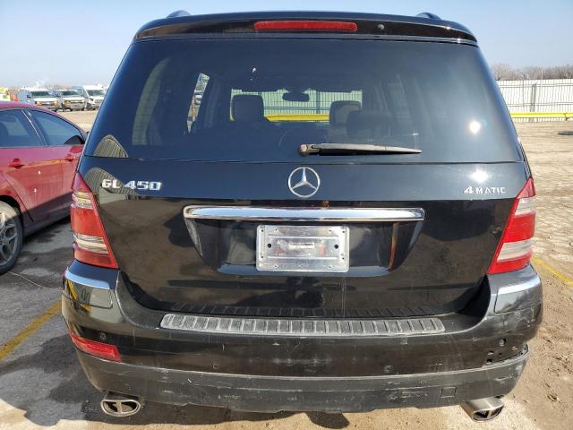 4JGBF71E88A320212 - 2008 MERCEDES-BENZ GL 450 4MATIC BLACK photo 6