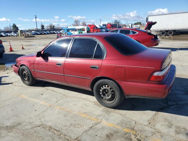 1NXBB02E0VZ652558 - 1997 TOYOTA COROLLA DX BURGUNDY photo 2