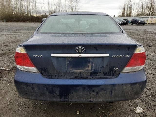 4T1BF30K45U103363 - 2005 TOYOTA CAMRY LE BLUE photo 6