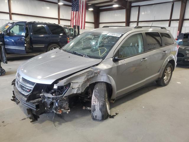 3C4PDDBG1HT527483 - 2017 DODGE JOURNEY SXT SILVER photo 1