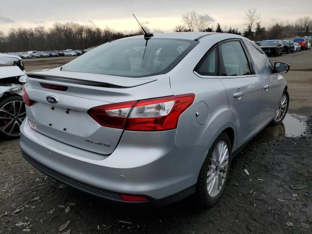 1FADP3J20EL232074 - 2014 FORD FOCUS TITANIUM SILVER photo 3