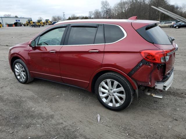 LRBFXESX1HD021049 - 2017 BUICK ENVISION PREMIUM RED photo 2