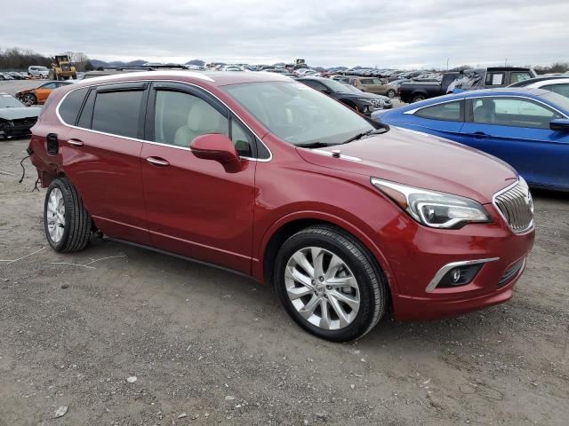 LRBFXESX1HD021049 - 2017 BUICK ENVISION PREMIUM RED photo 4