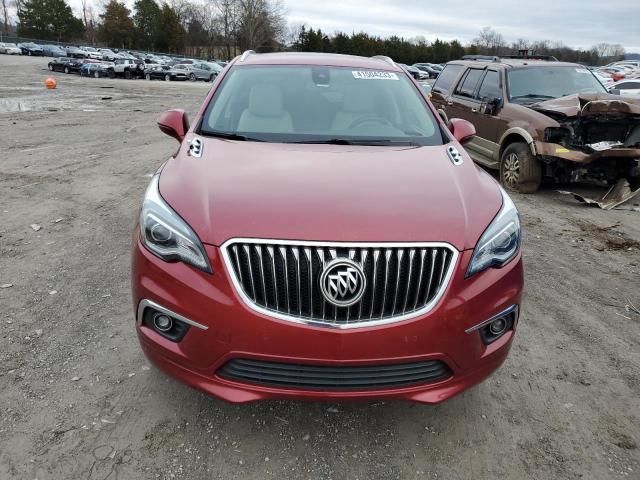 LRBFXESX1HD021049 - 2017 BUICK ENVISION PREMIUM RED photo 5