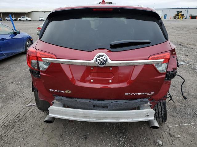 LRBFXESX1HD021049 - 2017 BUICK ENVISION PREMIUM RED photo 6