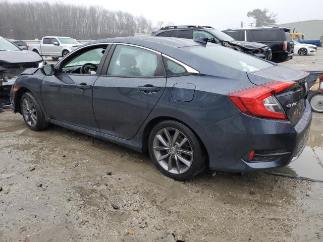 19XFC1F78KE009115 - 2019 HONDA CIVIC EXL ლურჯი ფოტო 2