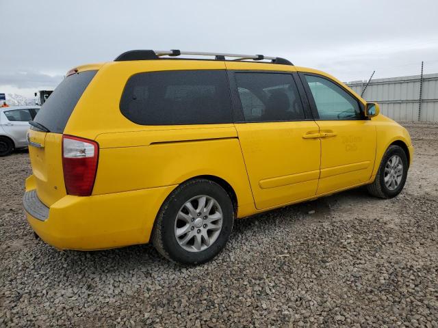 KNDMB233986250004 - 2008 KIA SEDONA EX YELLOW photo 3