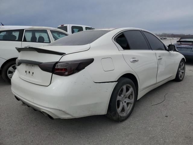 JN1EV7AP3KM510594 - 2019 INFINITI Q50 LUXE WHITE photo 3