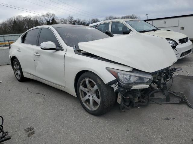 JN1EV7AP3KM510594 - 2019 INFINITI Q50 LUXE WHITE photo 4