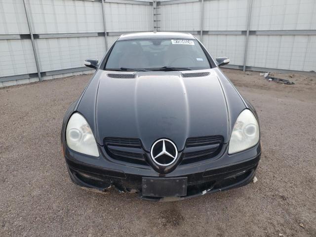 WDBWK54F66F082031 - 2006 MERCEDES-BENZ SLK 280 BLACK photo 5