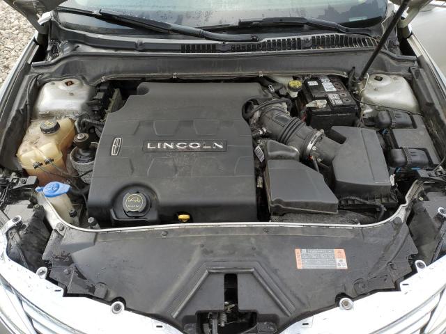 3LN6L2GK8GR603367 - 2016 LINCOLN MKZ SILVER photo 11