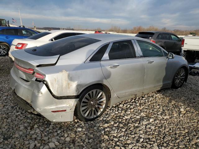 3LN6L2GK8GR603367 - 2016 LINCOLN MKZ SILVER photo 3