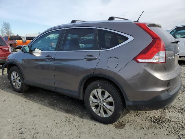 5J6RM4H72CL065028 - 2012 HONDA CR-V EXL GRAY photo 2