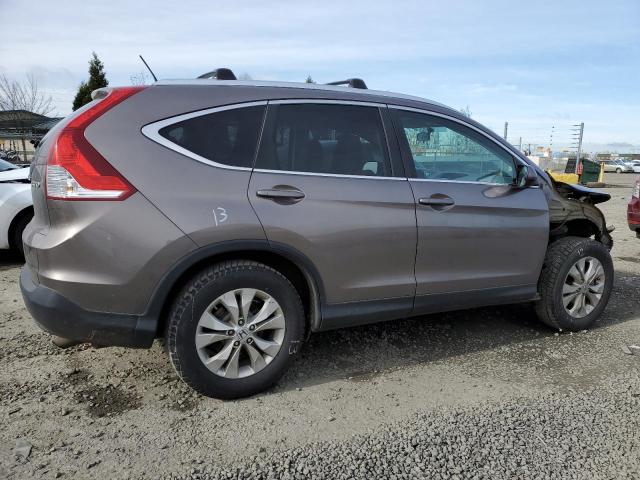 5J6RM4H72CL065028 - 2012 HONDA CR-V EXL GRAY photo 3